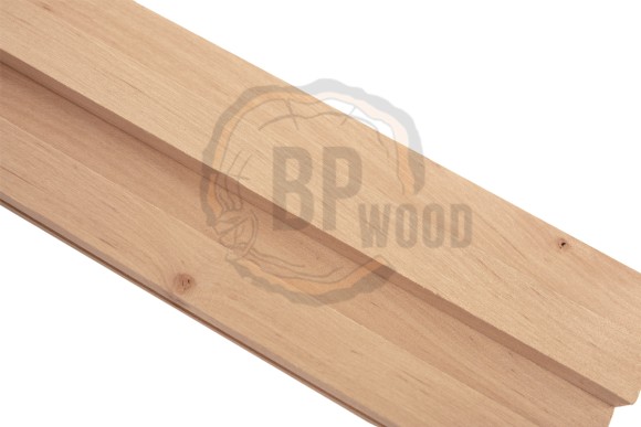 Вагонка реечная из ольхи 21*40*1800 мм сорт А