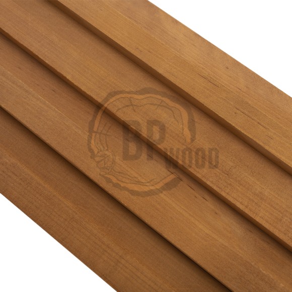 Вагонка реечная из термоольхи 21*80*2400 мм сорт ЕА