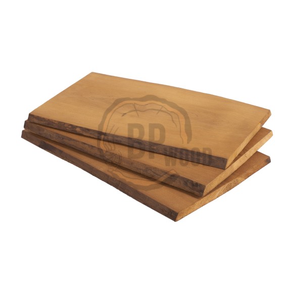 Необрезная доска из термоольхи 18х240-300х3000 мм Необрезная доска из термоольхи 18х240-300х3000 мм