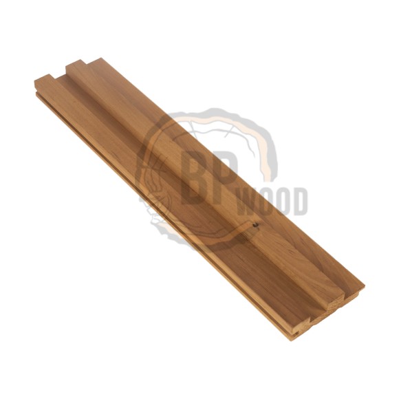 Вагонка реечная из термоольхи 21*80*1400 мм сорт АВ