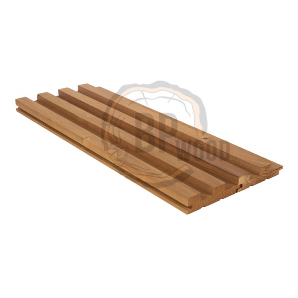 Вагонка реечная из термоольхи 21*80*1400 мм сорт АВ