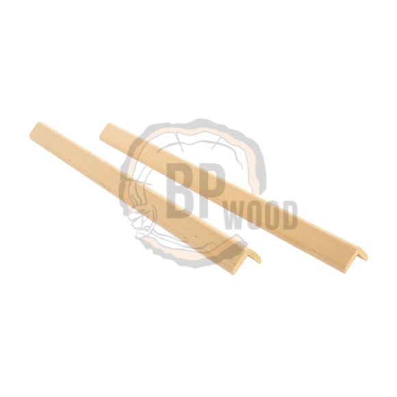 Уголок наружный из ольхи 27*27*1900 мм сорт ЕА Уголок наружный из ольхи 27*27*1900 мм сорт ЕА