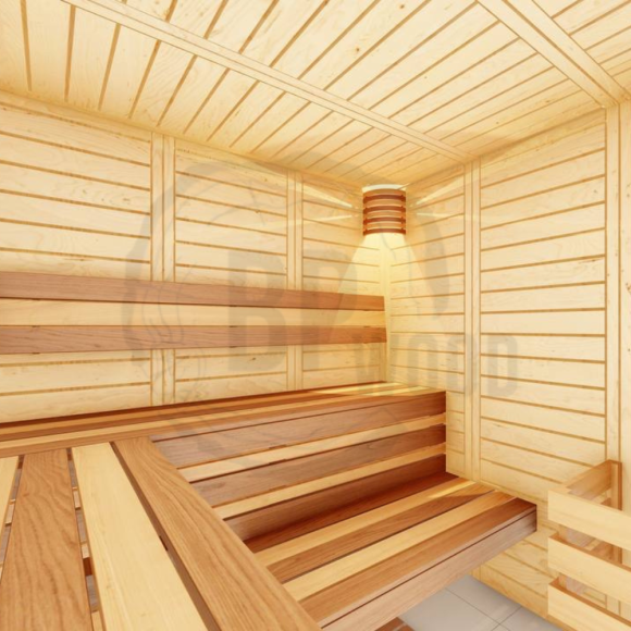 Модульная прямоугольная сауна VITA 2,64х2,64 из массива сибирского кедра с сучками Модульная прямоугольная сауна VITA 2,64х2,64 из массива сибирского кедра с сучками