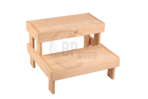 Скамейка для сауны 60ш х40в х56г см, ольха АЮ-5 Скамейка для сауны 60ш х40в х56г см, ольха АЮ-5